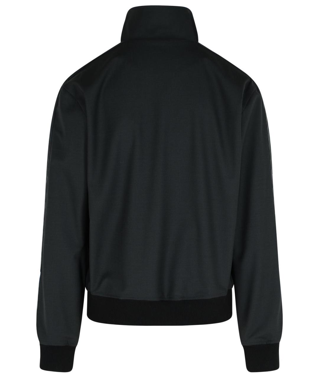 DOLCE&GABBANA Черная шерстяная куртка, фото 3