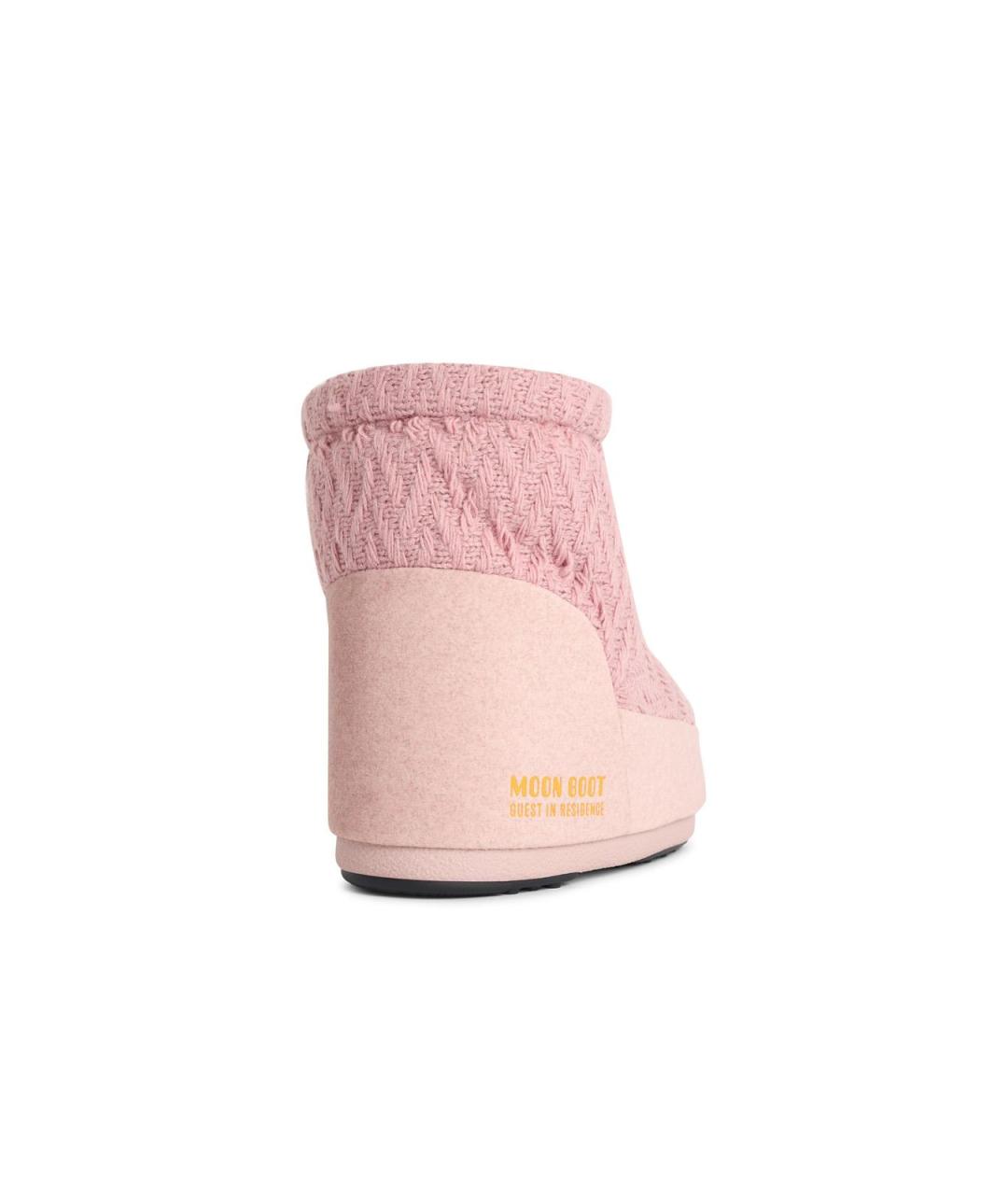 MOON BOOT Розовые полусапоги, фото 3