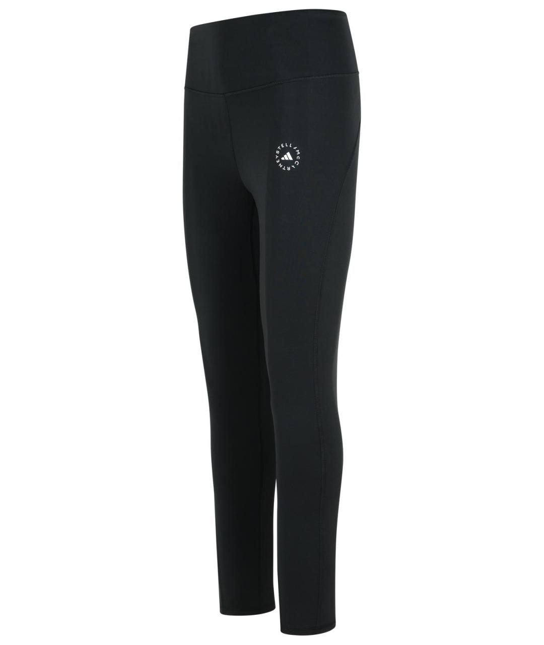 ADIDAS BY STELLA MCCARTNEY Черные полиамидовые леггинсы и велосипедки, фото 2