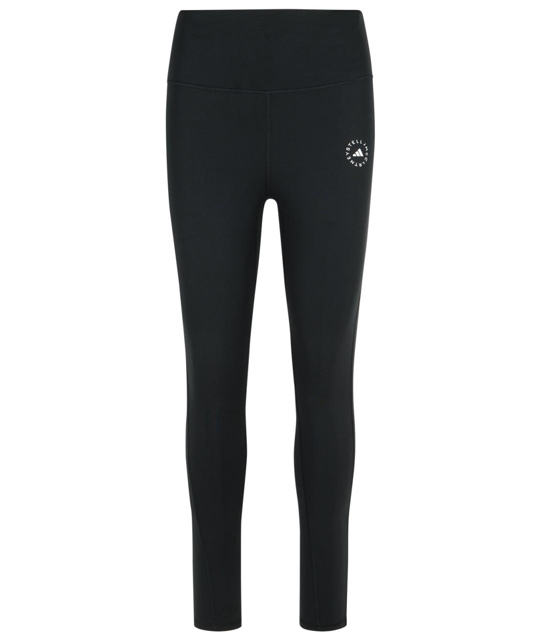 ADIDAS BY STELLA MCCARTNEY Черные полиамидовые леггинсы и велосипедки, фото 1