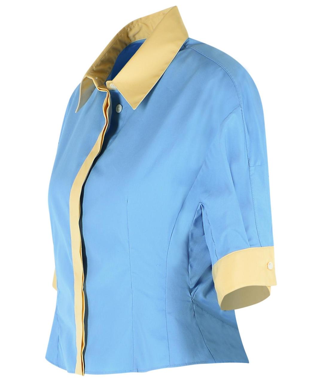 MARNI Голубая хлопковая рубашка, фото 2