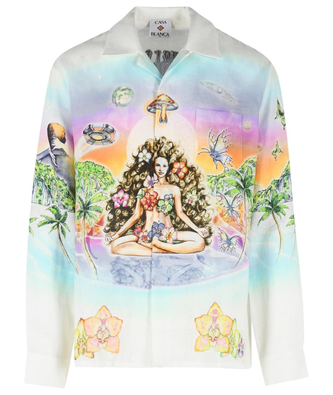 CASABLANCA Мульти классическая рубашка, фото 1