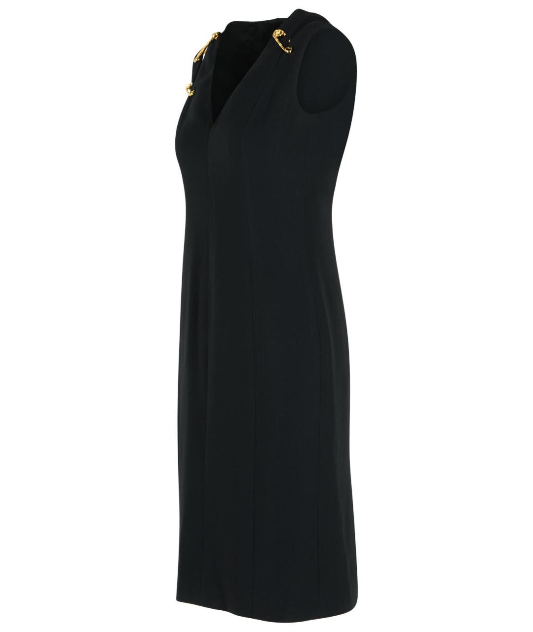 VERSACE Черное коктейльное платье, фото 2