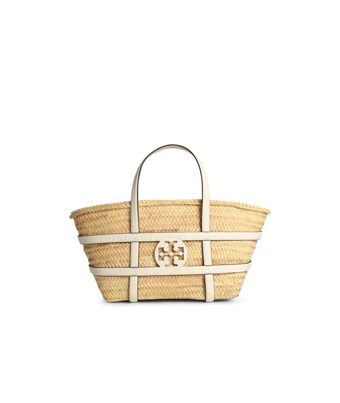 TORY BURCH Белая сумка тоут, фото 4