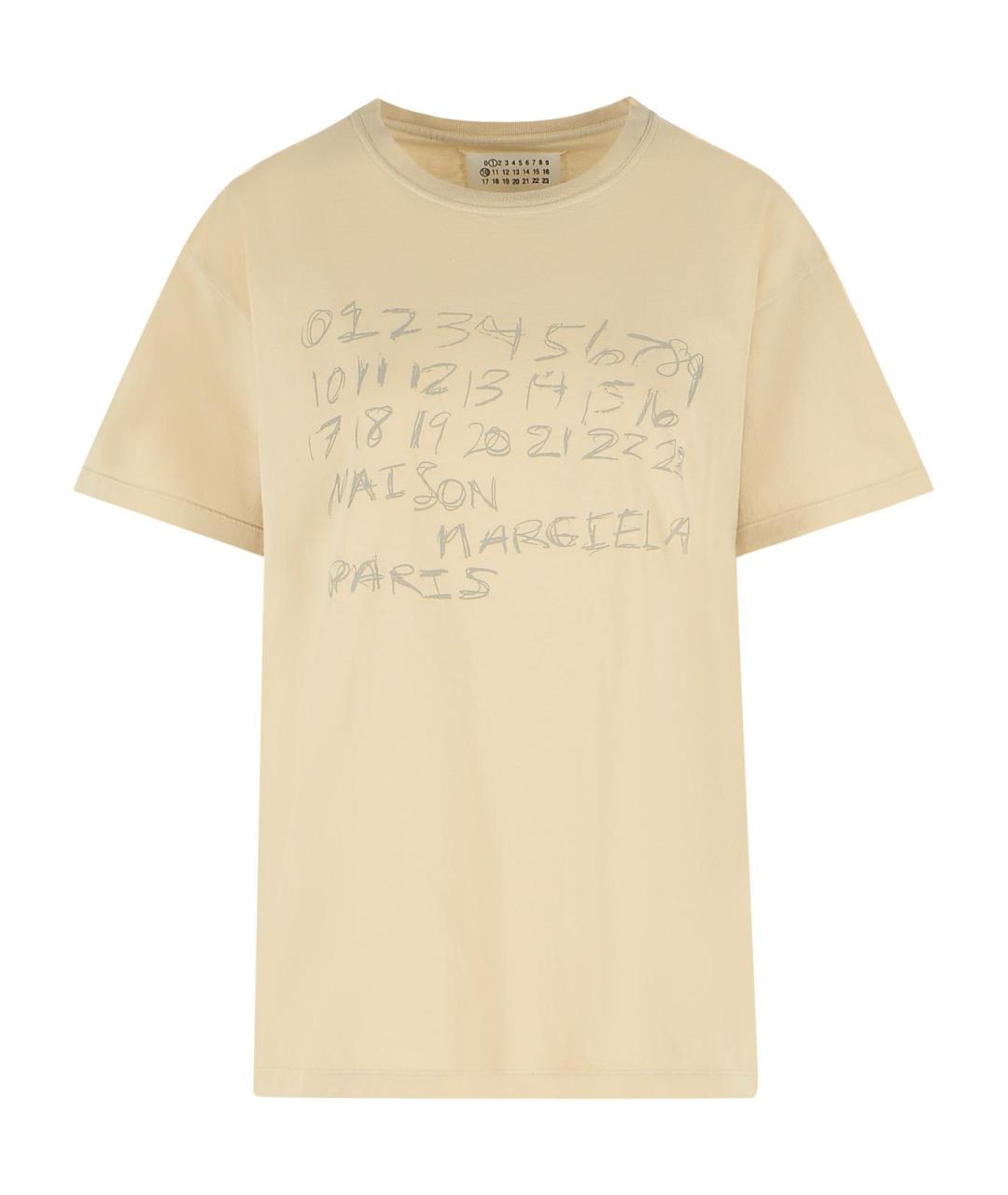 MAISON MARGIELA Хлопковая футболка, фото 1