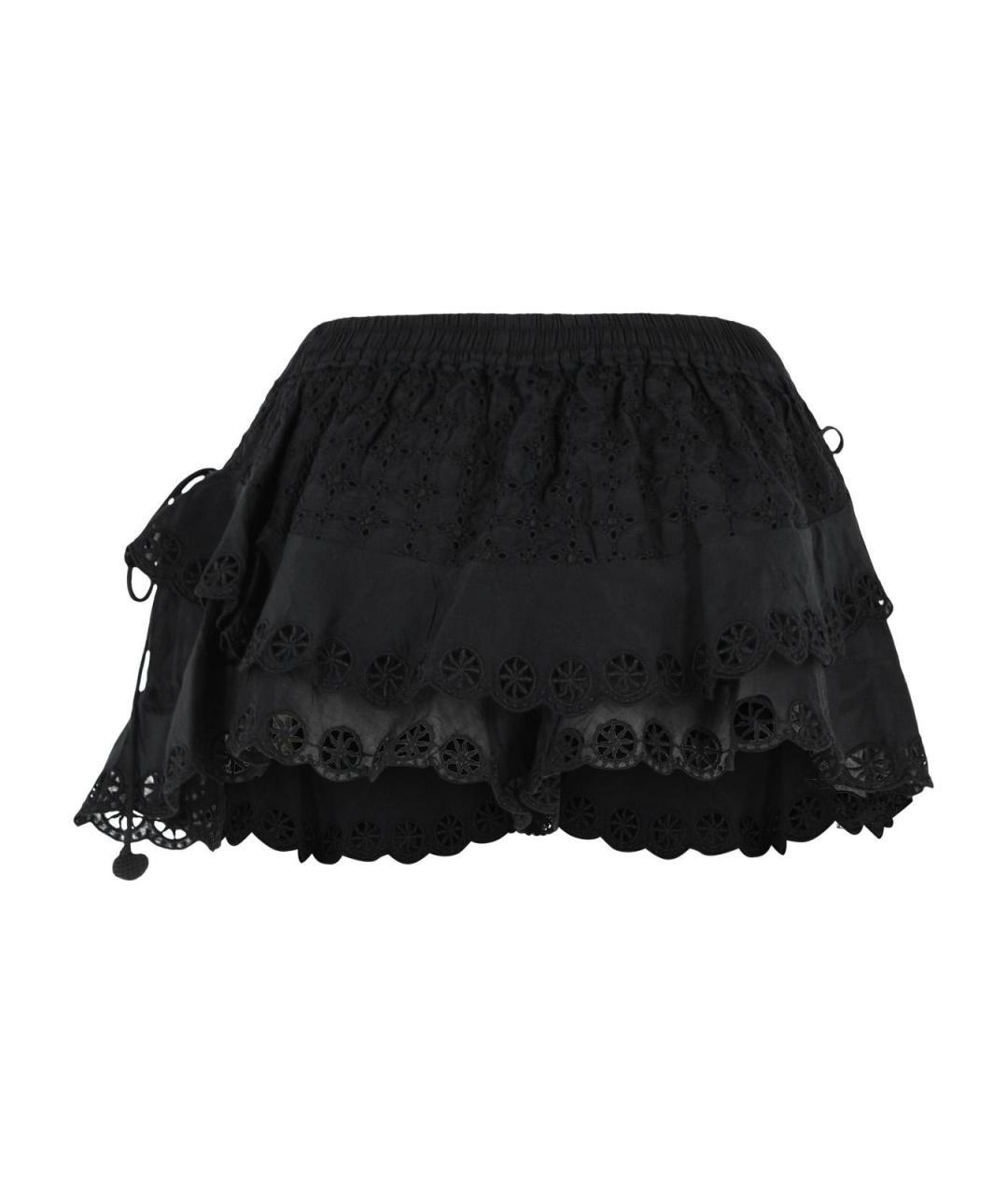 ISABEL MARANT Черные хлопковые шорты, фото 3