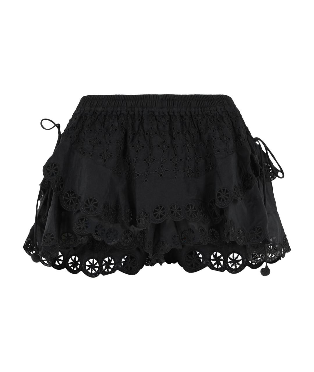 ISABEL MARANT Черные хлопковые шорты, фото 1