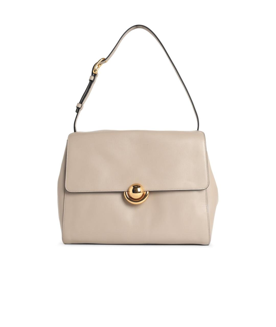 FURLA Серая кожаная сумка через плечо, фото 1