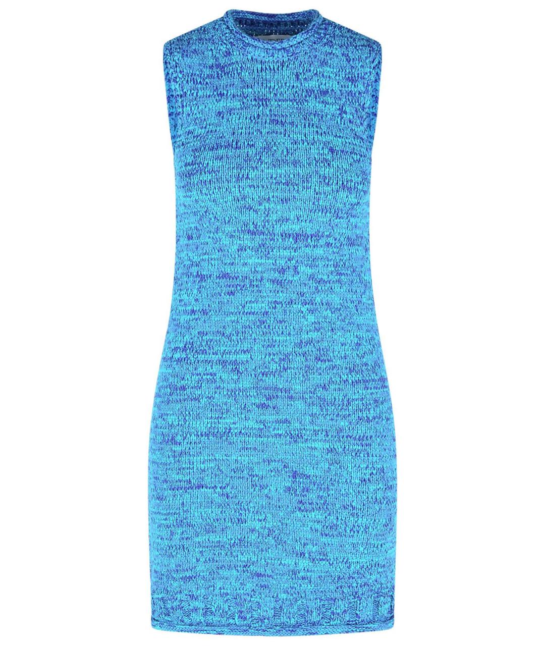 J.W.ANDERSON Синее хлопковое платье, фото 1