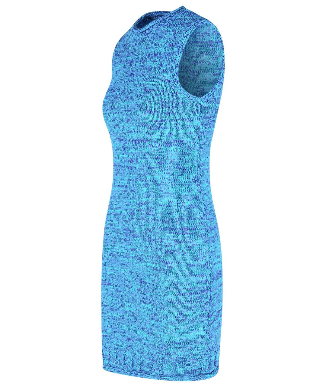 J.W.ANDERSON Синее хлопковое платье, фото 2