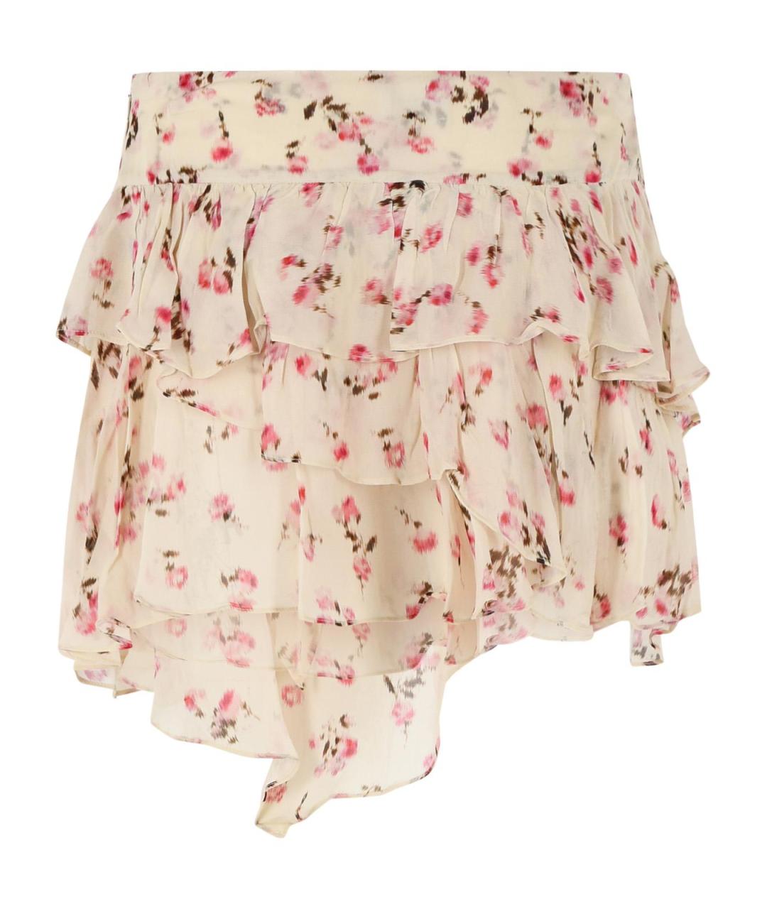 ISABEL MARANT Мульти вискозная юбка мини, фото 3