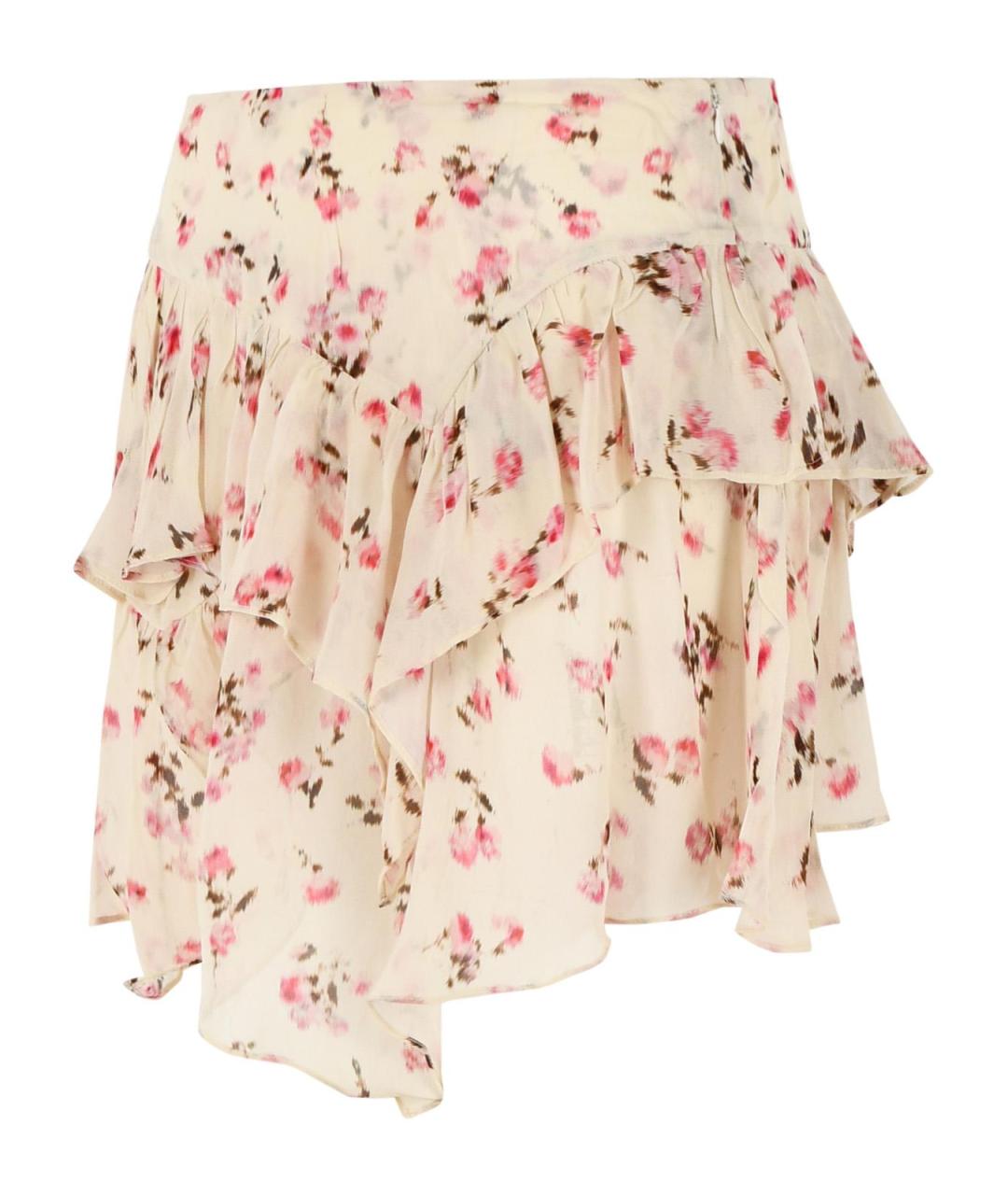 ISABEL MARANT Мульти вискозная юбка мини, фото 2