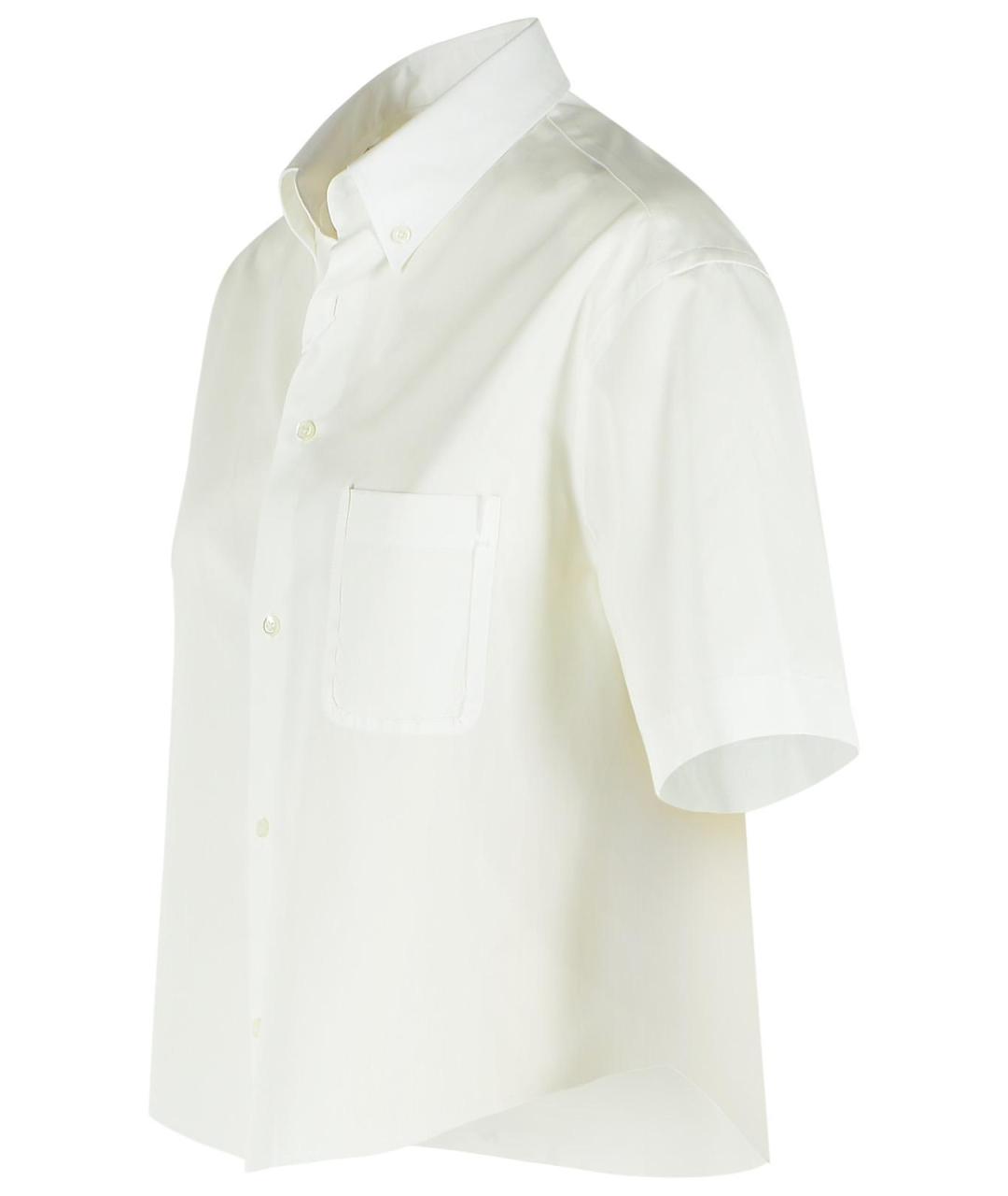 MAISON MARGIELA Белая хлопковая рубашка, фото 2