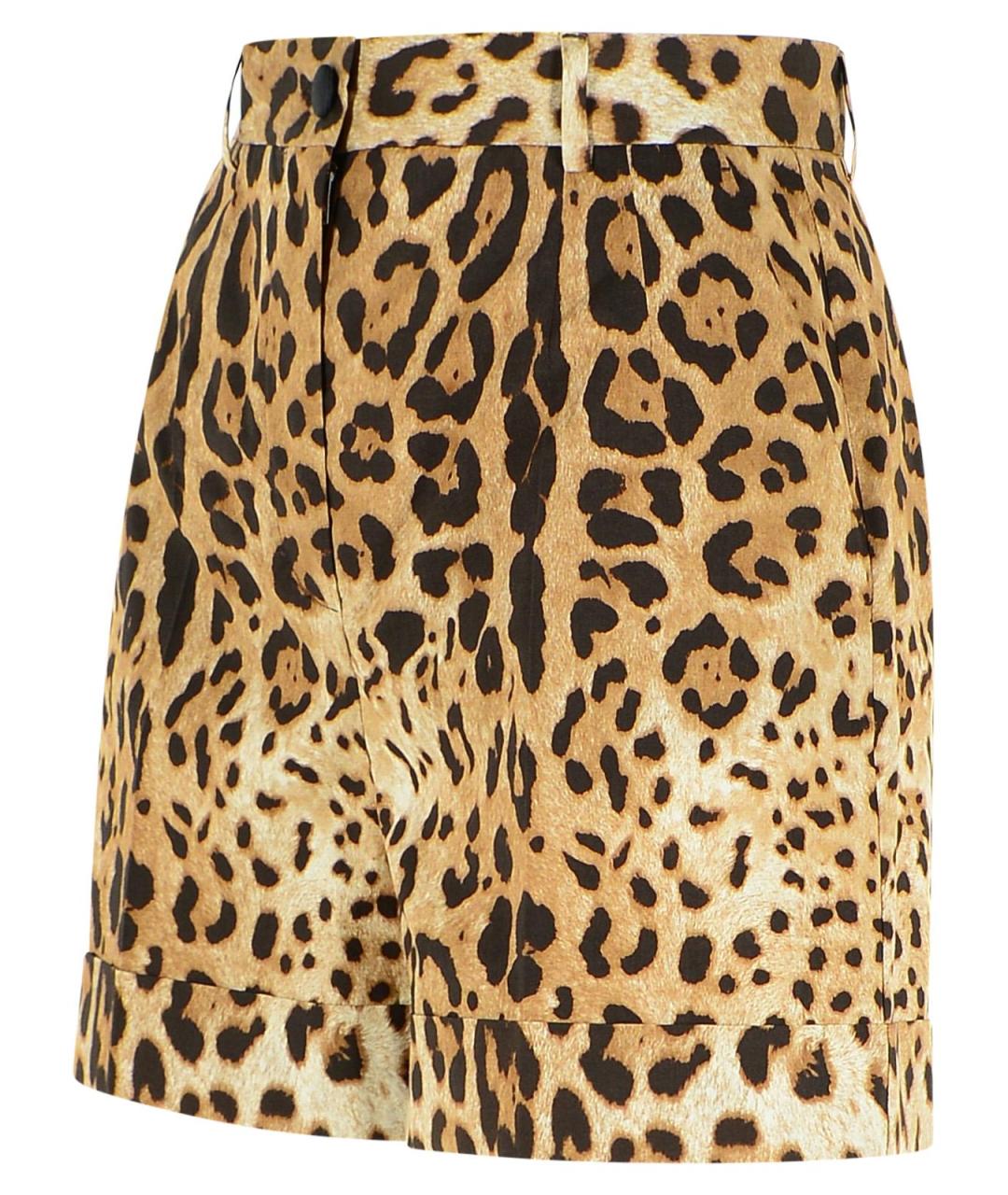 DOLCE&GABBANA Мульти хлопковые шорты, фото 2