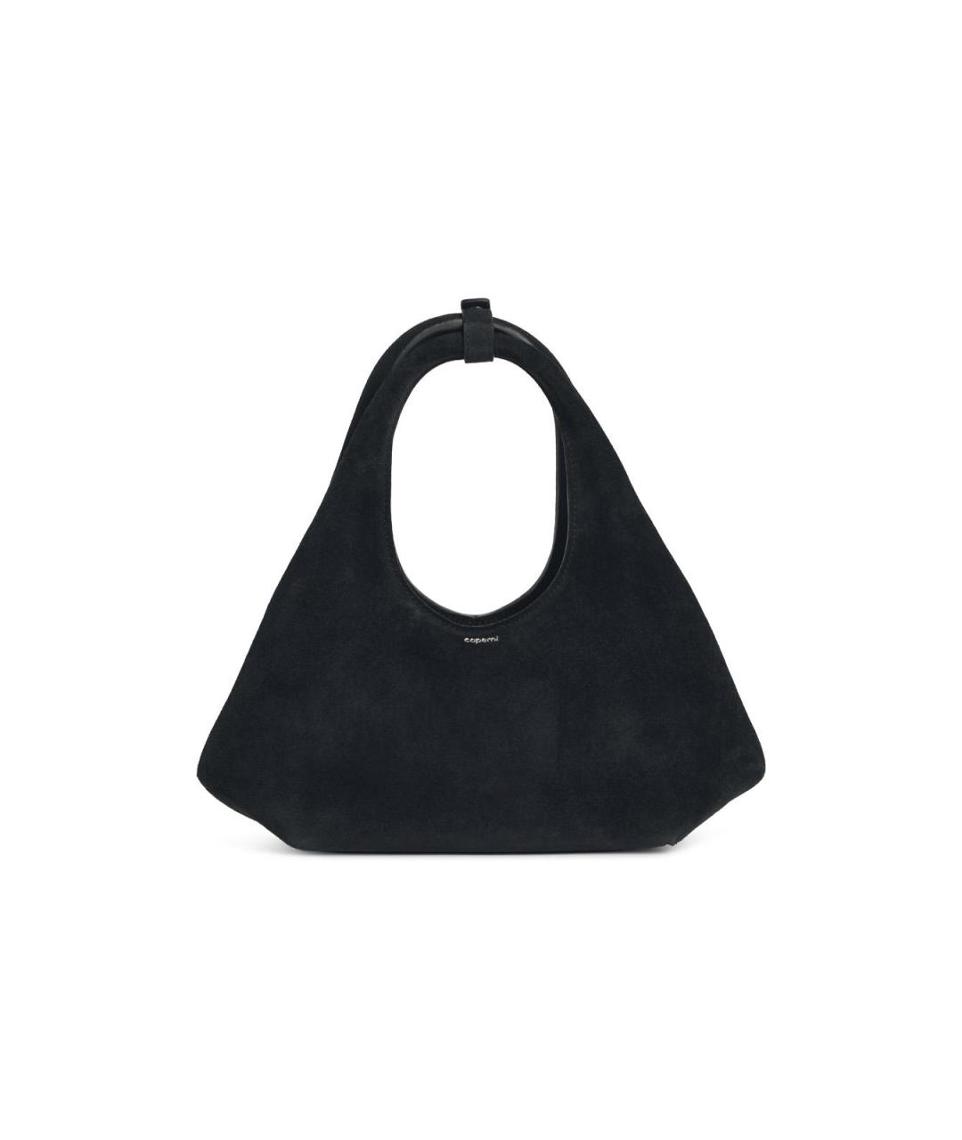 COPERNI Черная кожаная сумка через плечо, фото 1