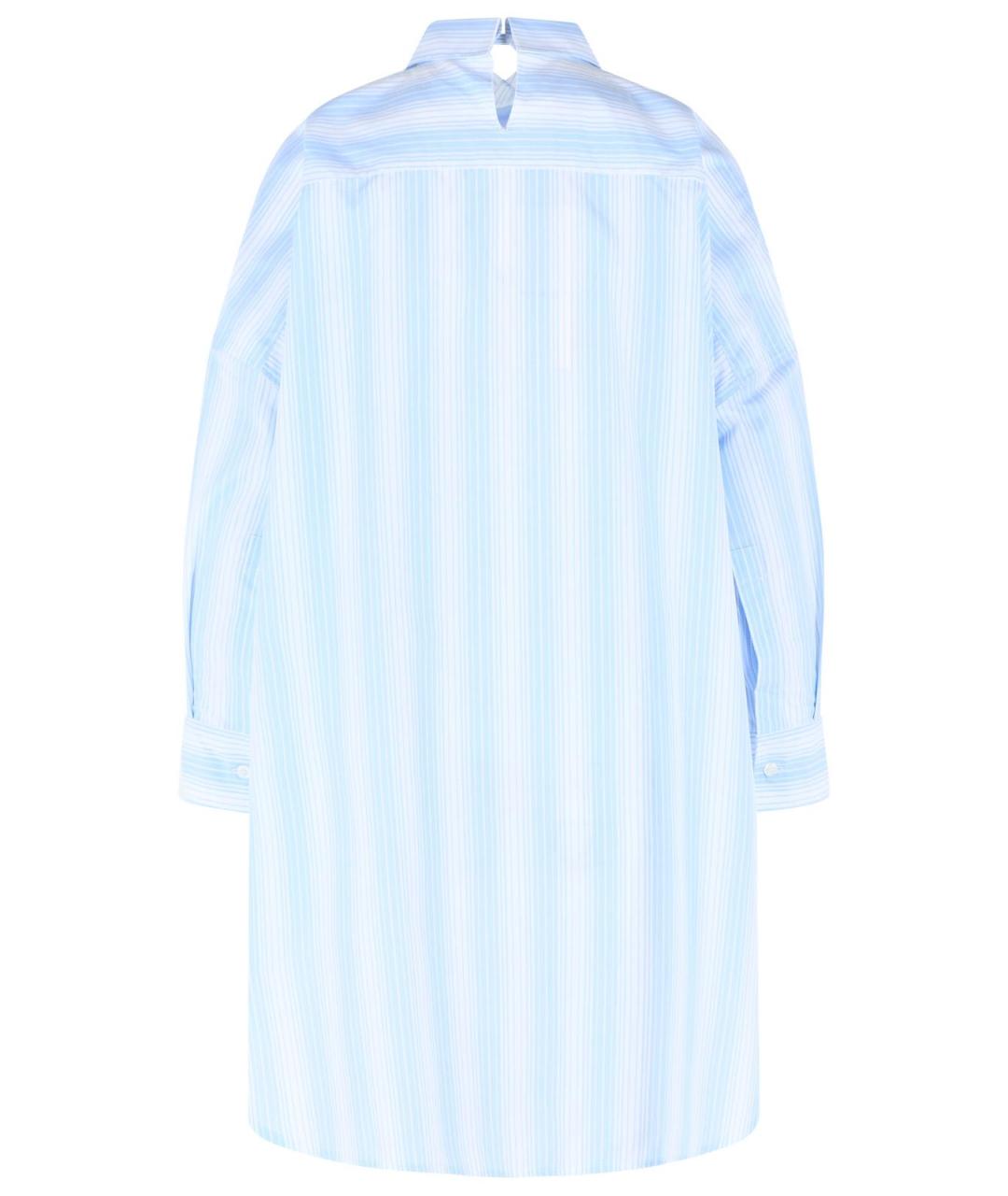 MARNI Голубая хлопковая рубашка, фото 3