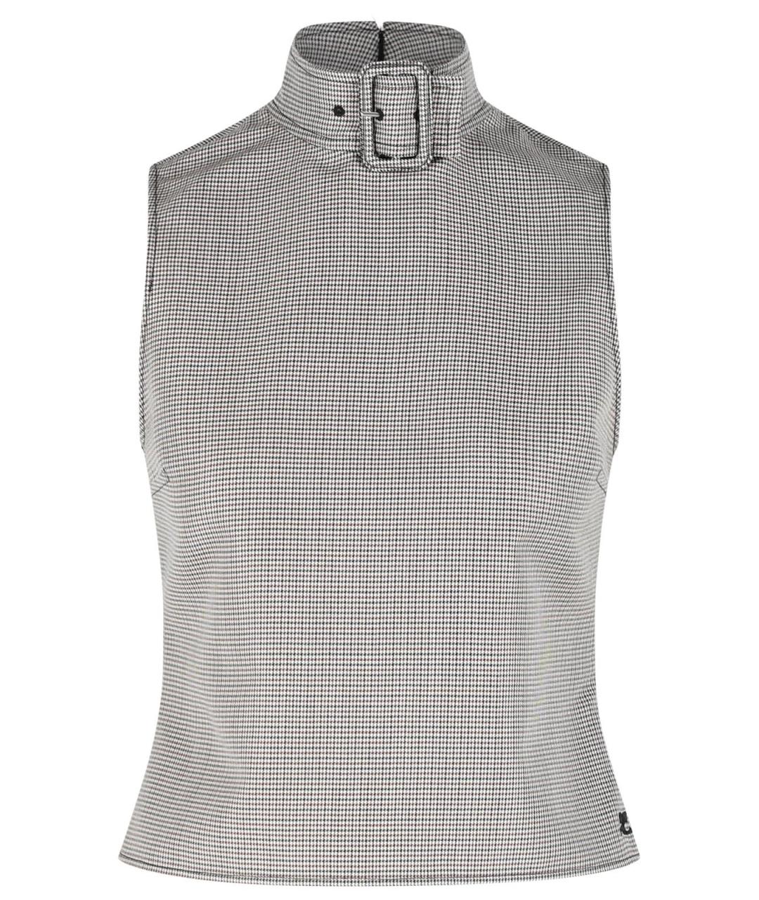 COURREGES Бежевая шерстяная блузы, фото 1