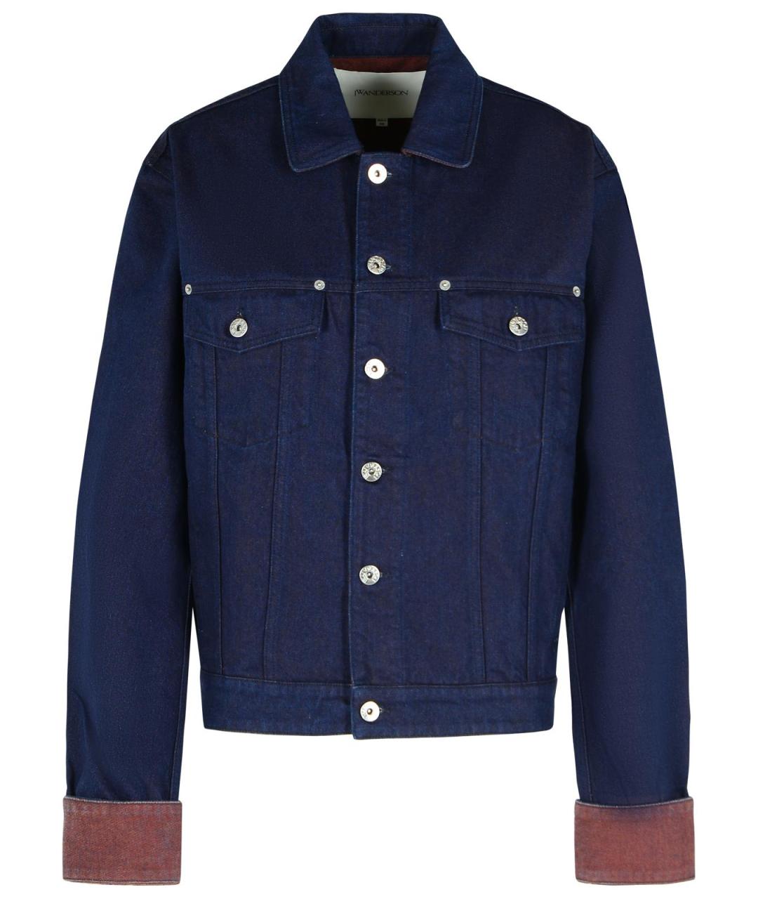 J.W.ANDERSON Синяя хлопковая куртка, фото 1