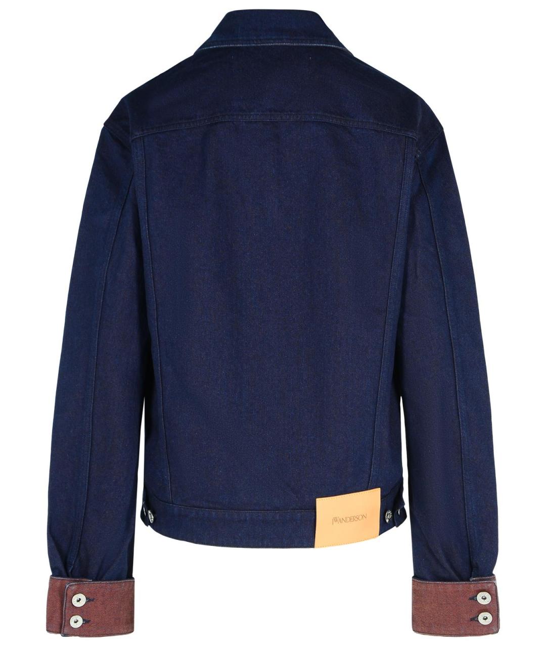 J.W.ANDERSON Синяя хлопковая куртка, фото 3