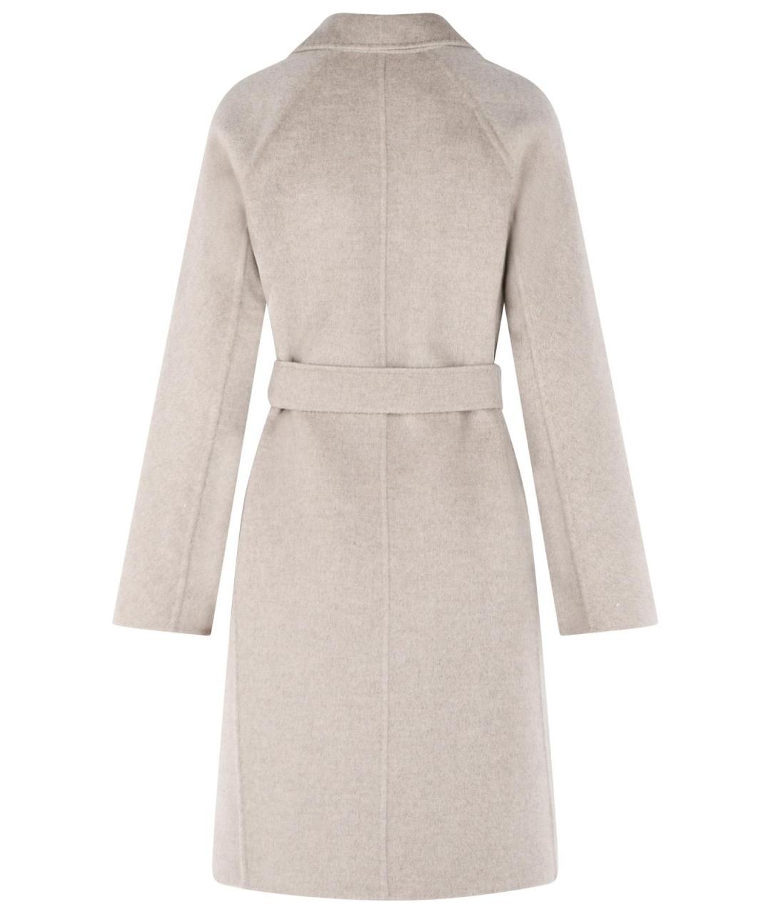 MAX MARA Бежевое кашемировое пальто, фото 3