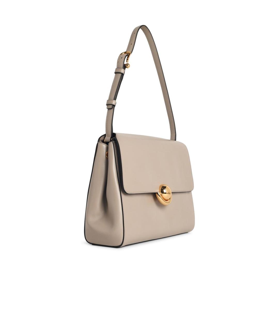 FURLA Серая кожаная сумка через плечо, фото 2