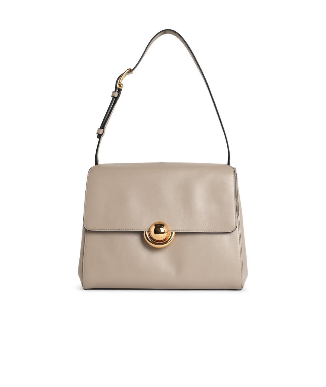 FURLA Серая кожаная сумка через плечо, фото 1