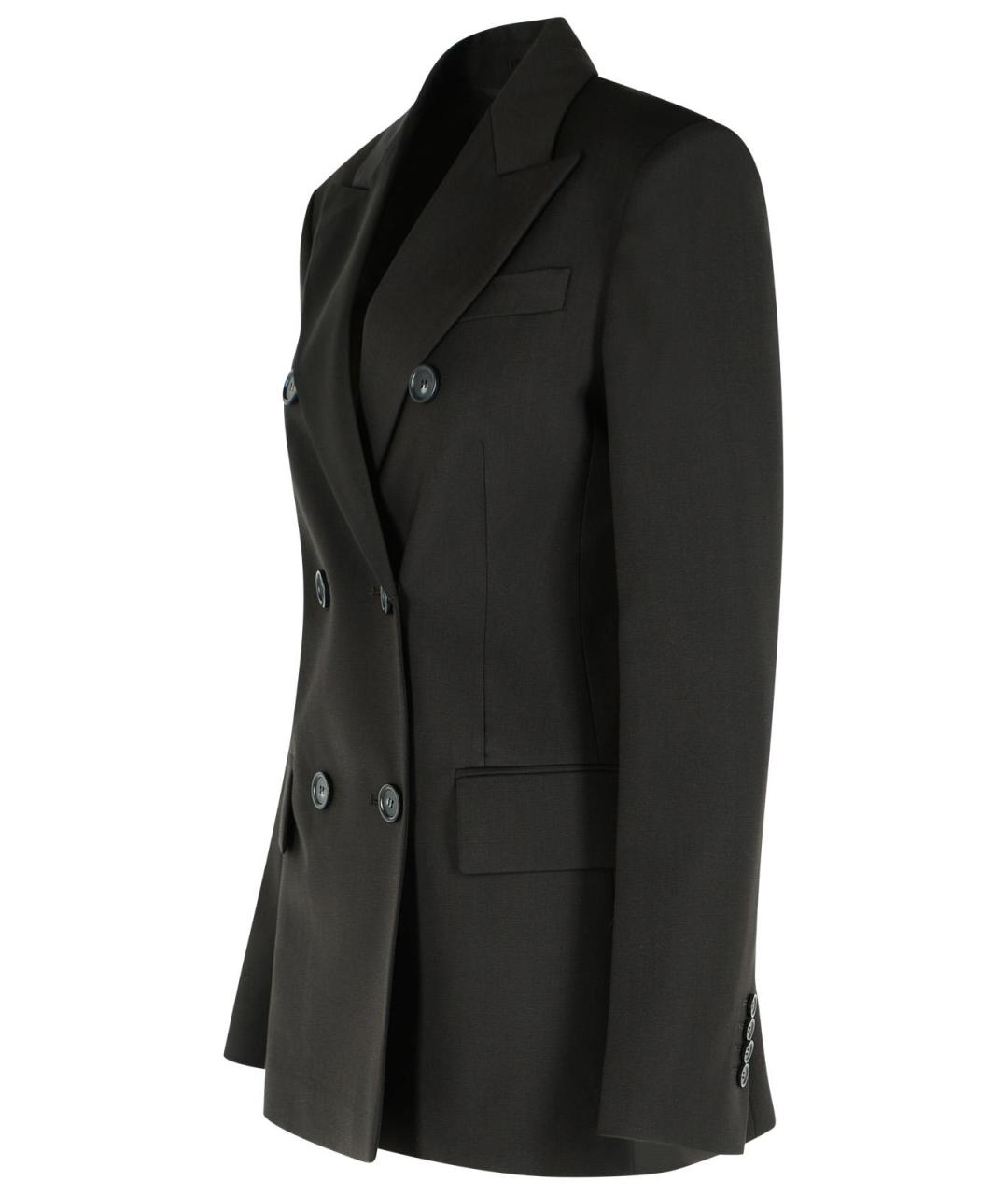 SPORTMAX Коричневый шерстяной жакет/пиджак, фото 2