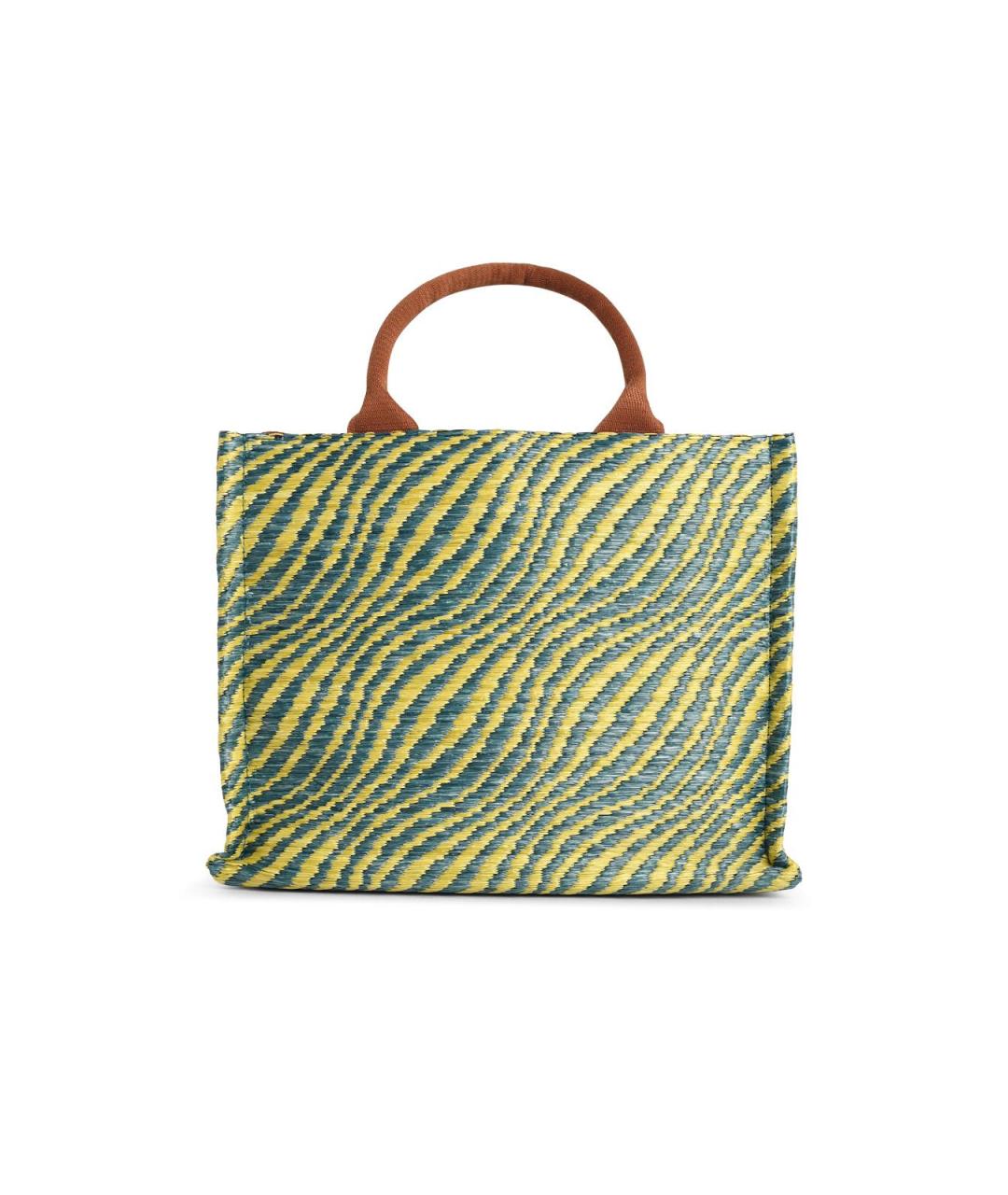 MARNI Зеленая сумка тоут, фото 3