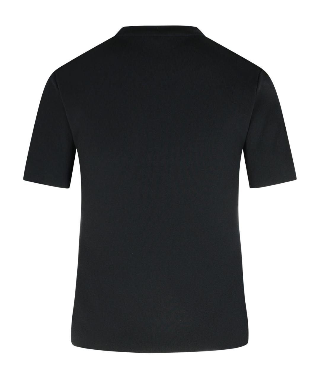 MAX MARA Черный вискозный джемпер / свитер, фото 3