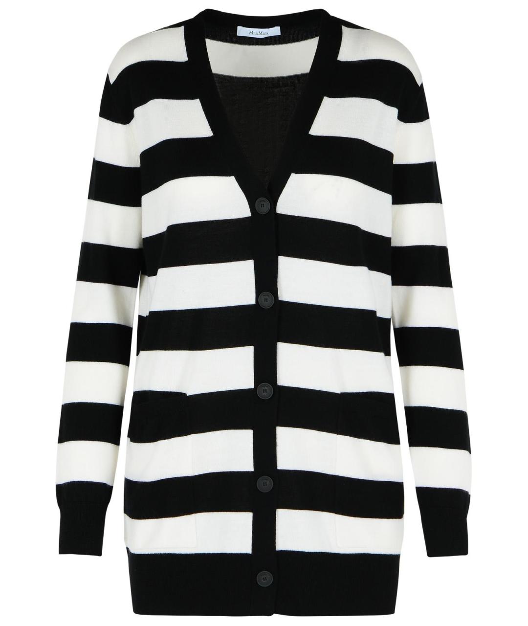 MAX MARA Белый шерстяной кардиган, фото 1