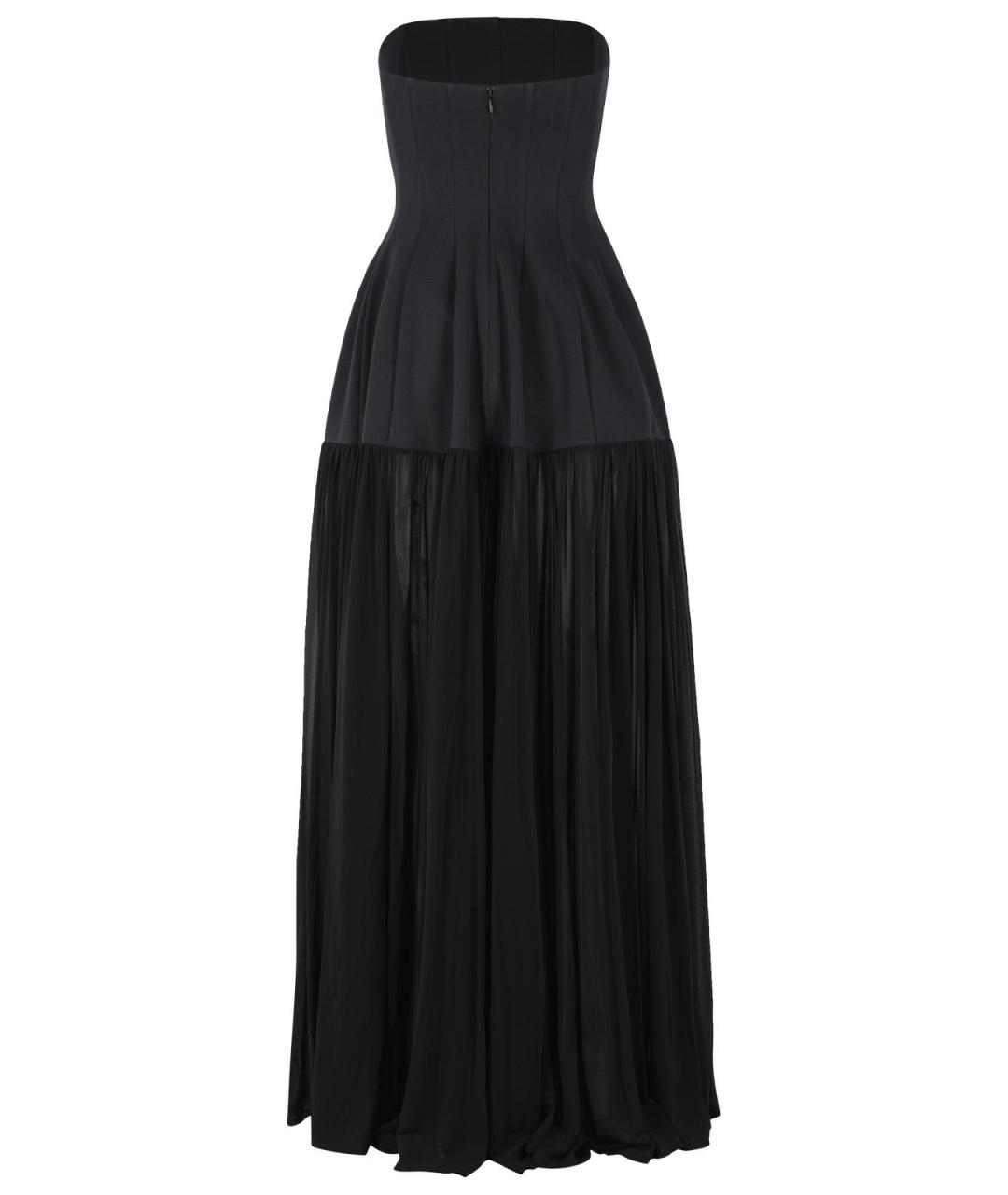 SIMKHAI Черное вискозное платье, фото 3