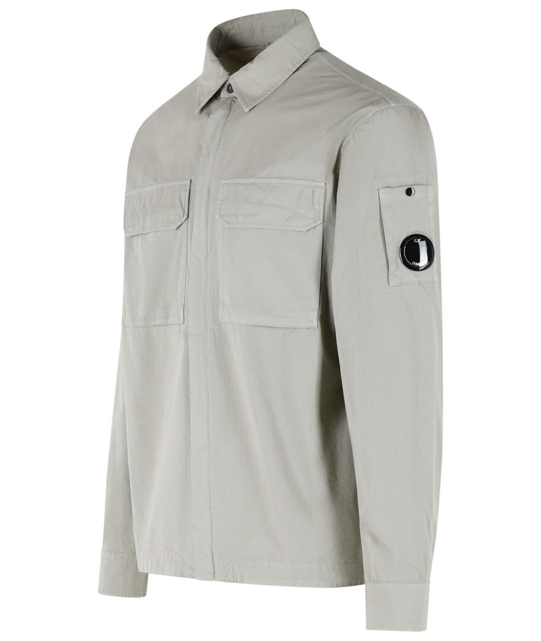 CP COMPANY Бежевая хлопковая куртка, фото 2