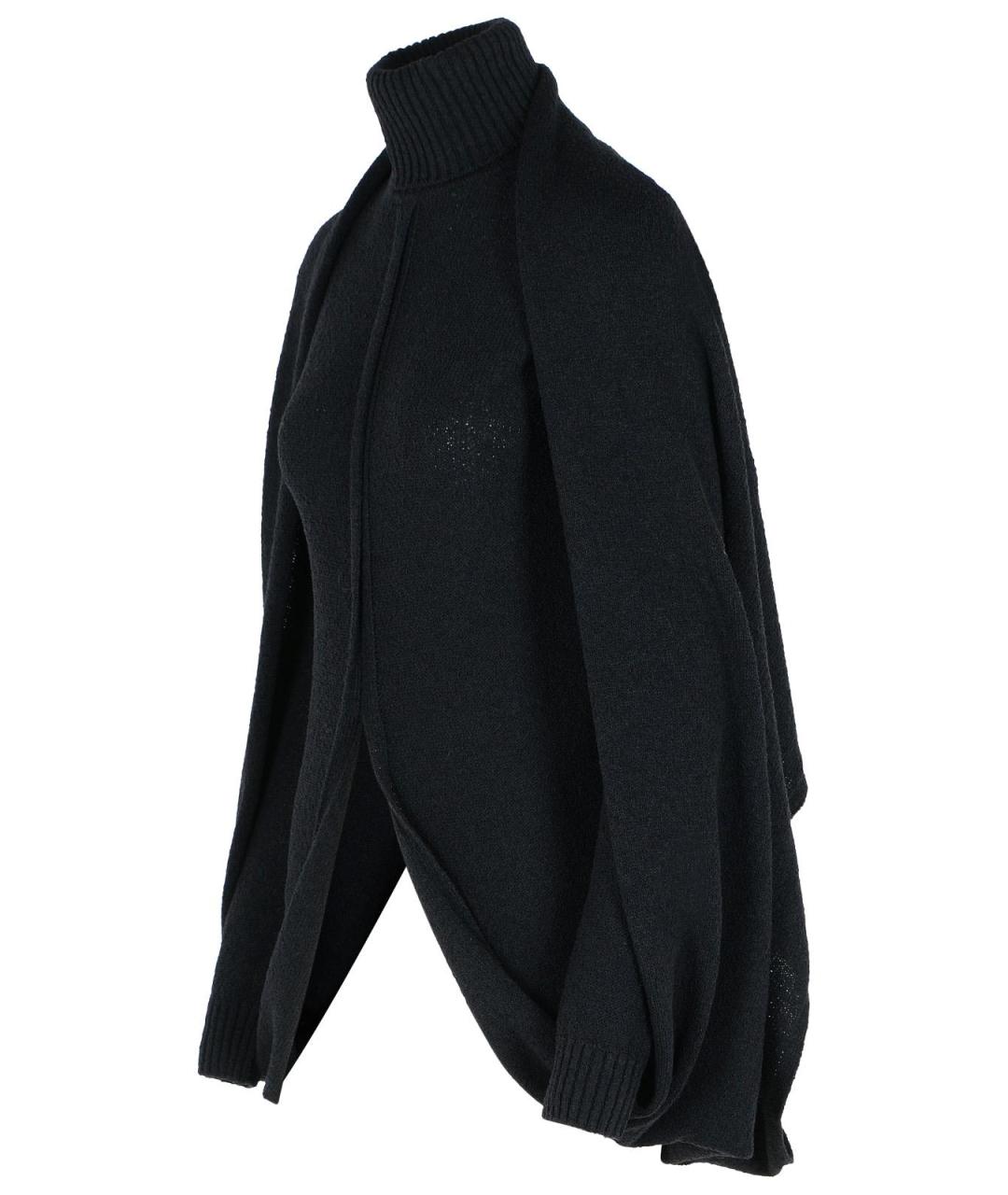 SPORTMAX Черный шерстяной джемпер / свитер, фото 2