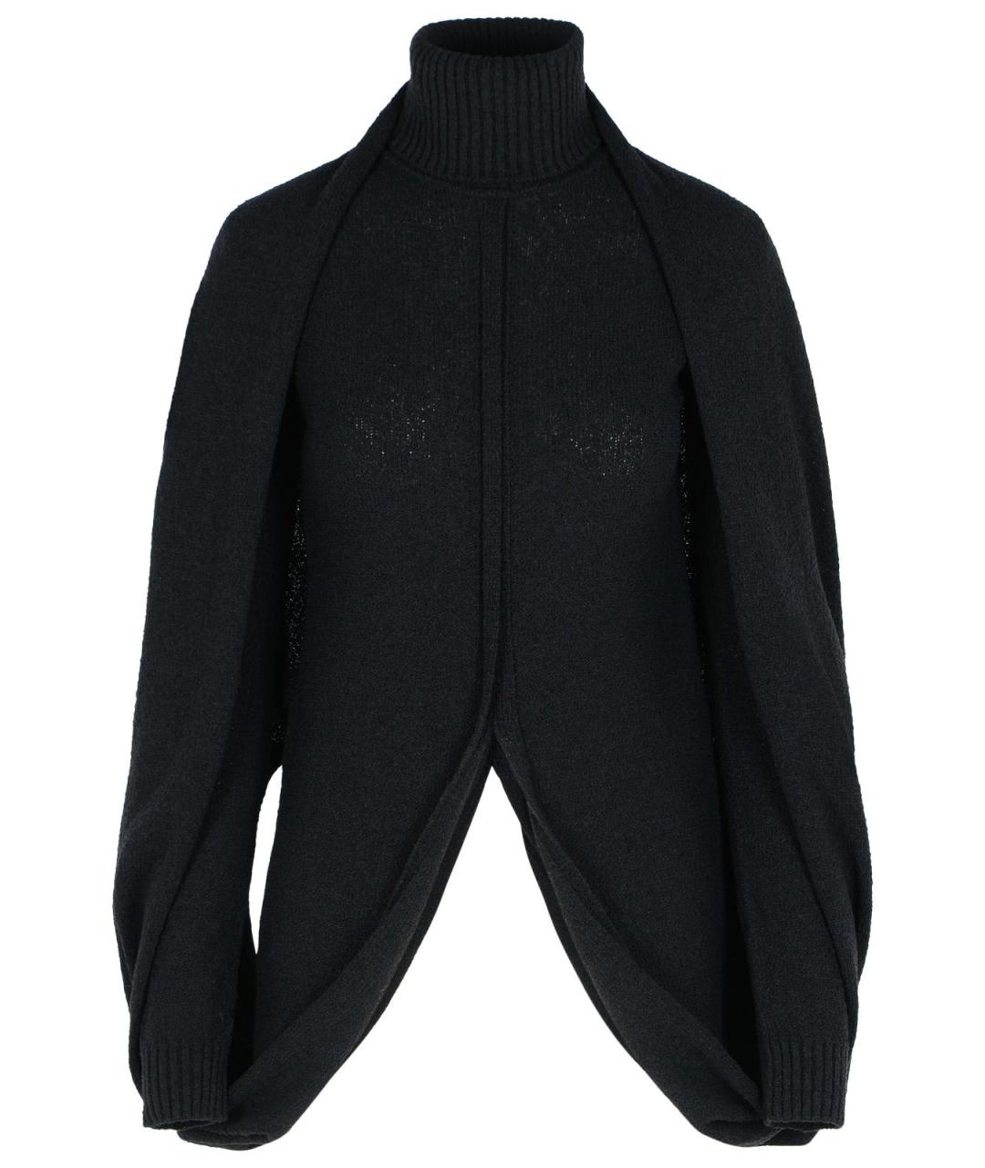 SPORTMAX Черный шерстяной джемпер / свитер, фото 1