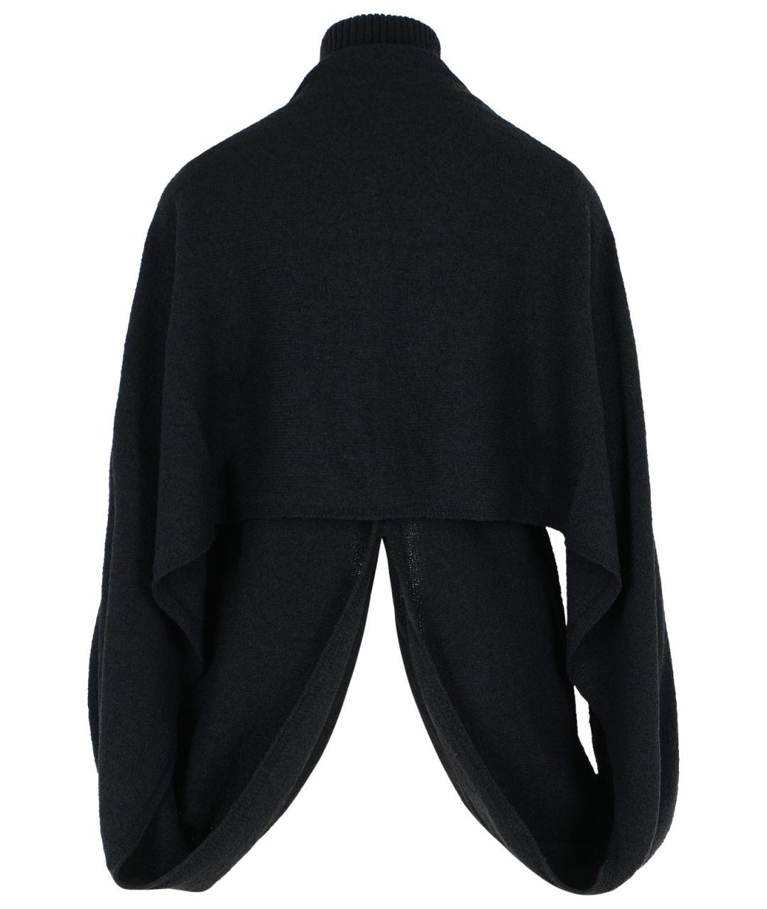 SPORTMAX Черный шерстяной джемпер / свитер, фото 3