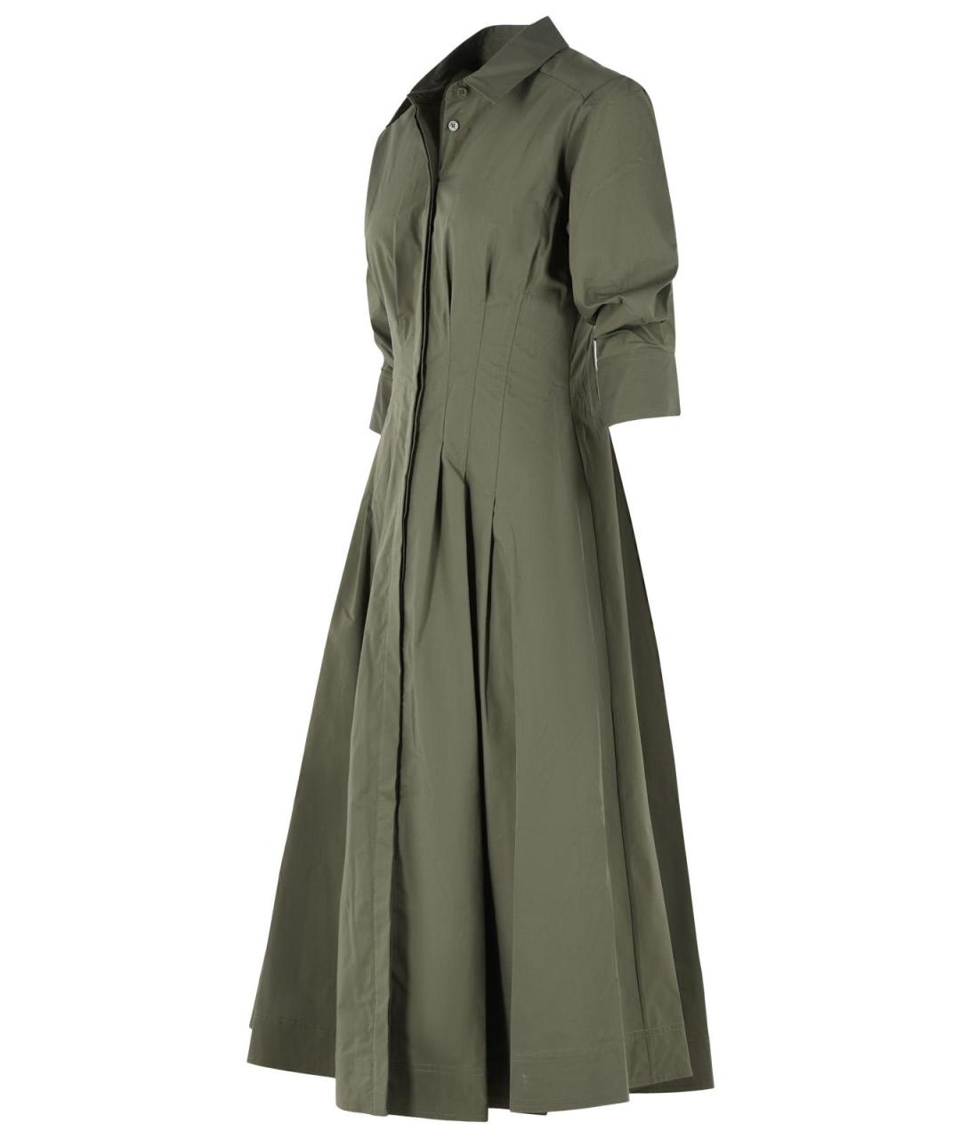 SIMKHAI Зеленые хлопковое повседневное платье, фото 2