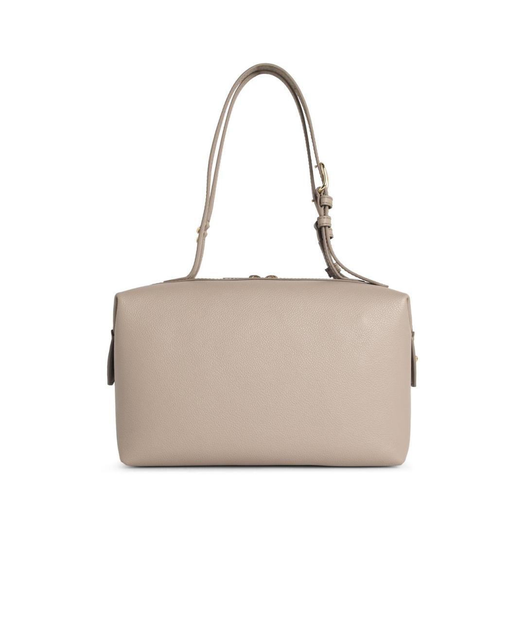 FURLA Серая кожаная сумка через плечо, фото 3