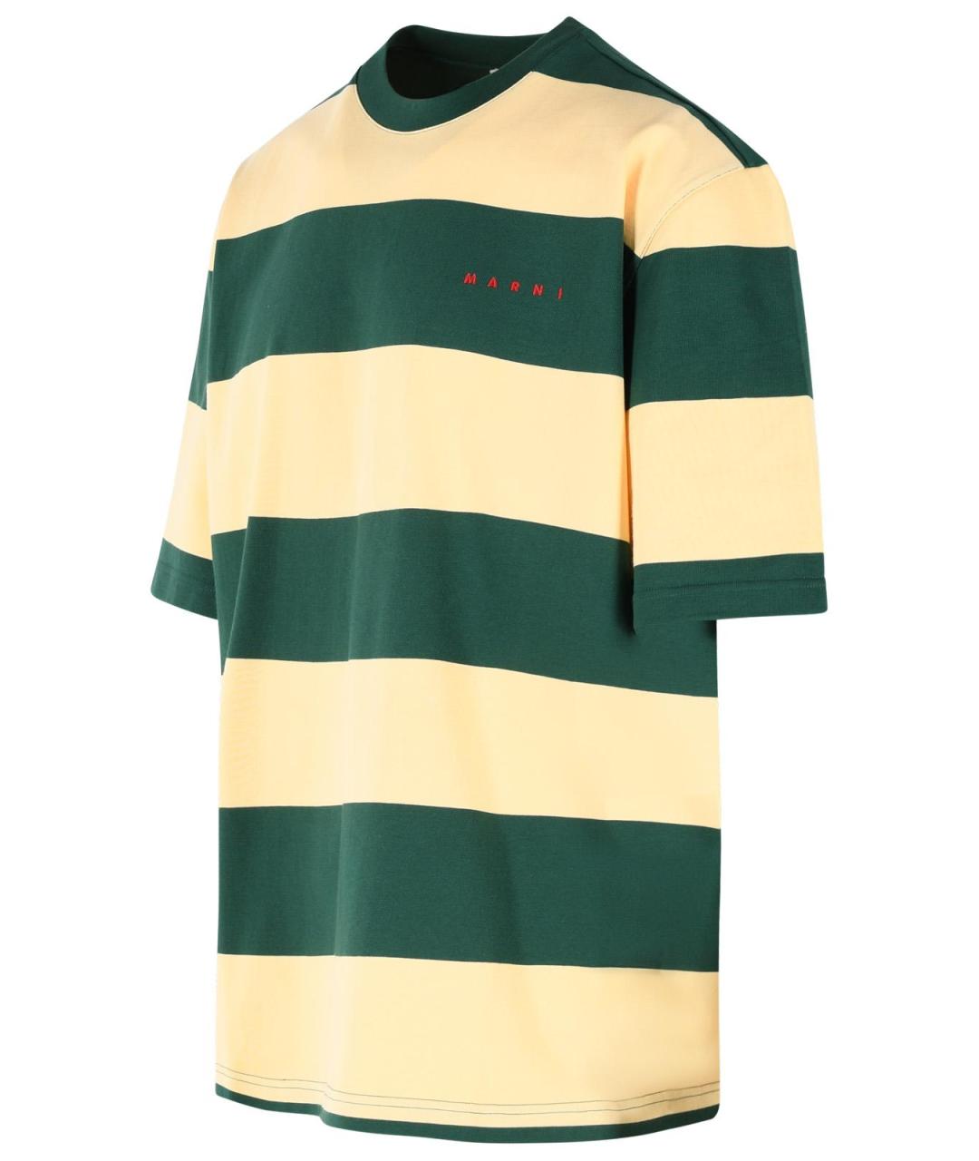 MARNI Мульти хлопковая футболка, фото 2