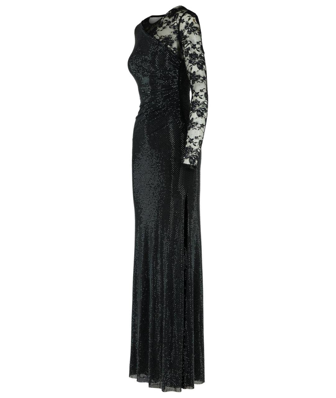 SELF-PORTRAIT Черное полиэстеровое вечернее платье, фото 2