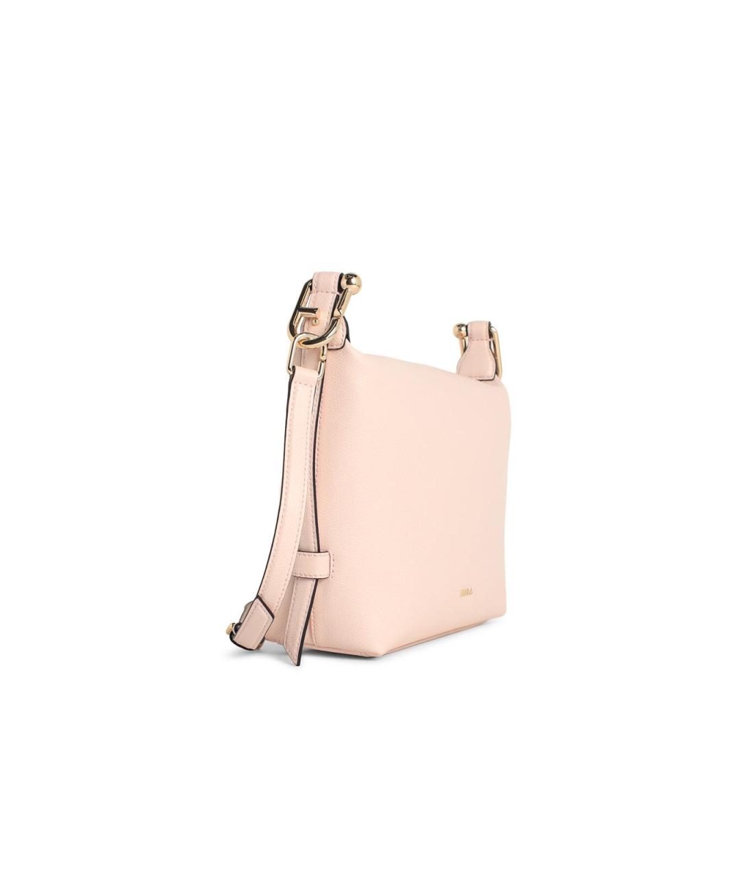 FURLA Розовая кожаная сумка через плечо, фото 2