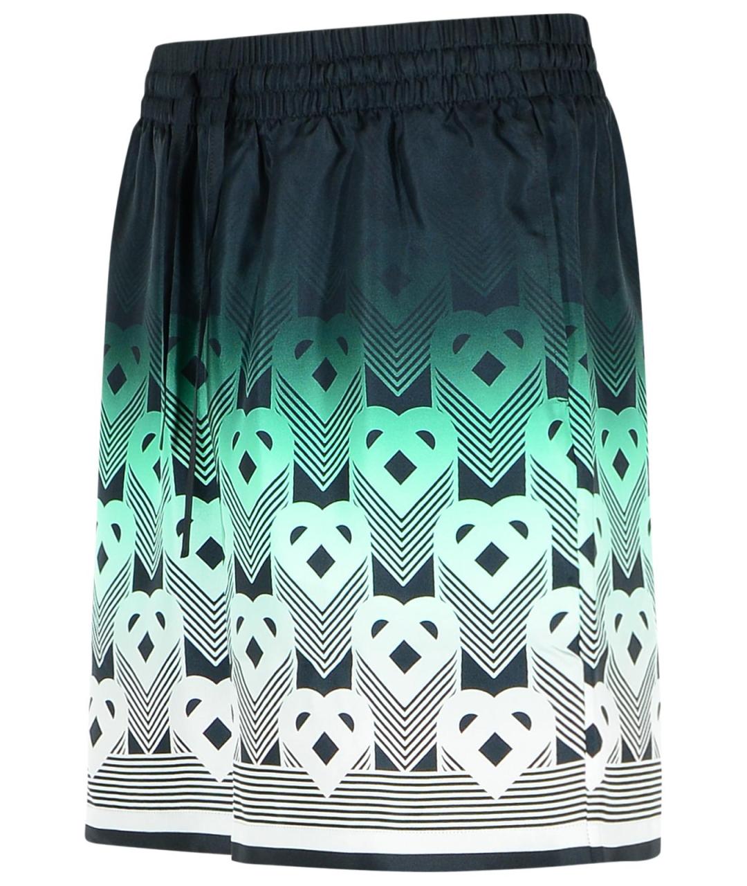 CASABLANCA Зеленые шелковые шорты, фото 2