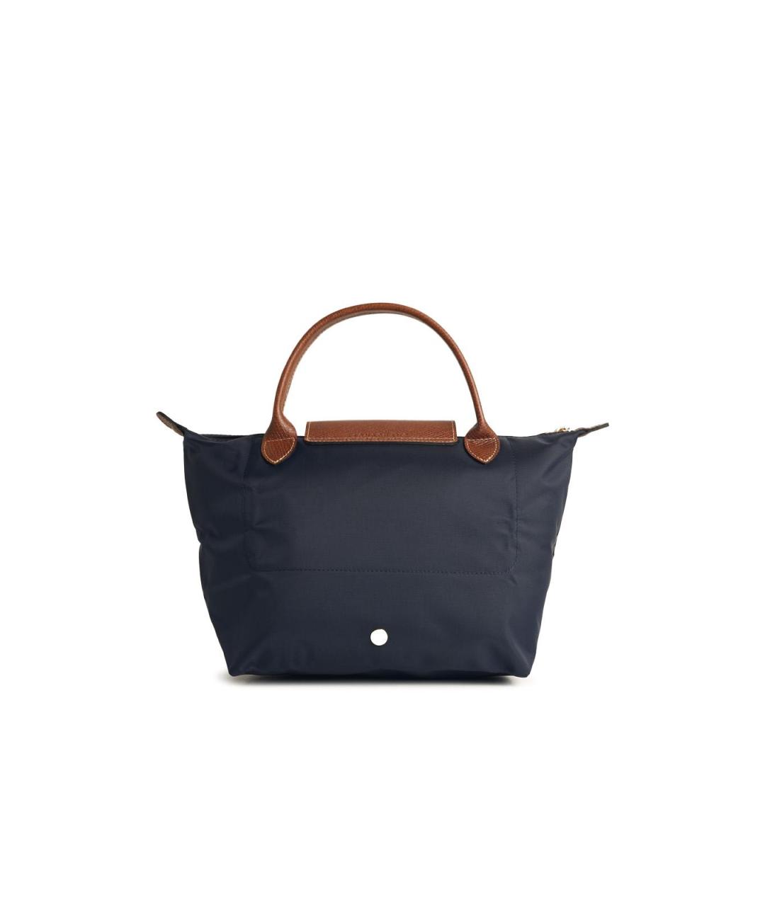 LONGCHAMP Синяя синтетическая сумка тоут, фото 3