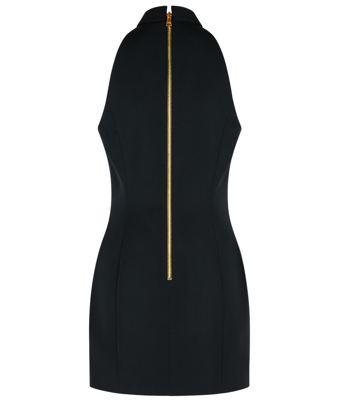 BALMAIN Черное коктейльное платье, фото 3