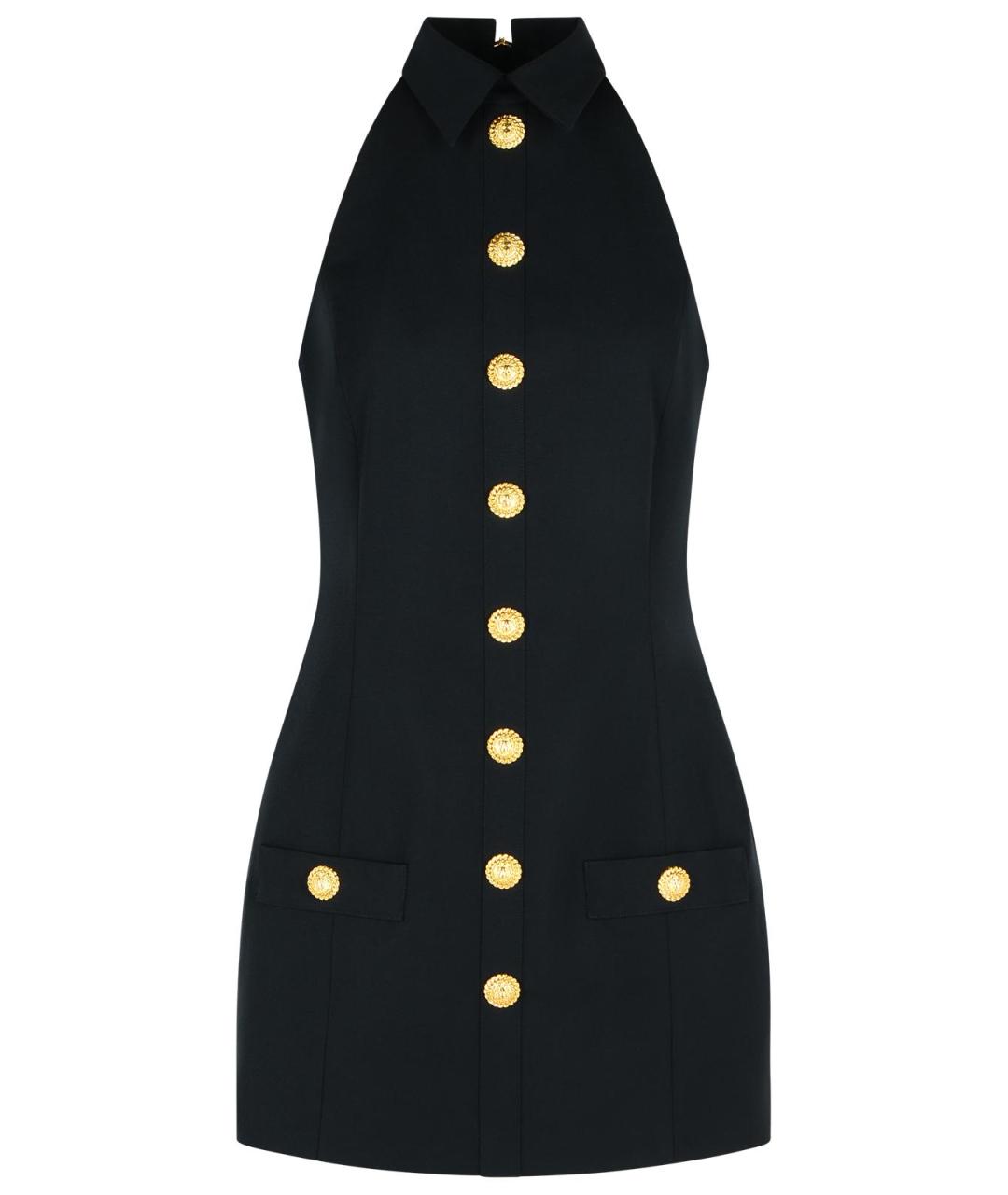 BALMAIN Черное коктейльное платье, фото 1