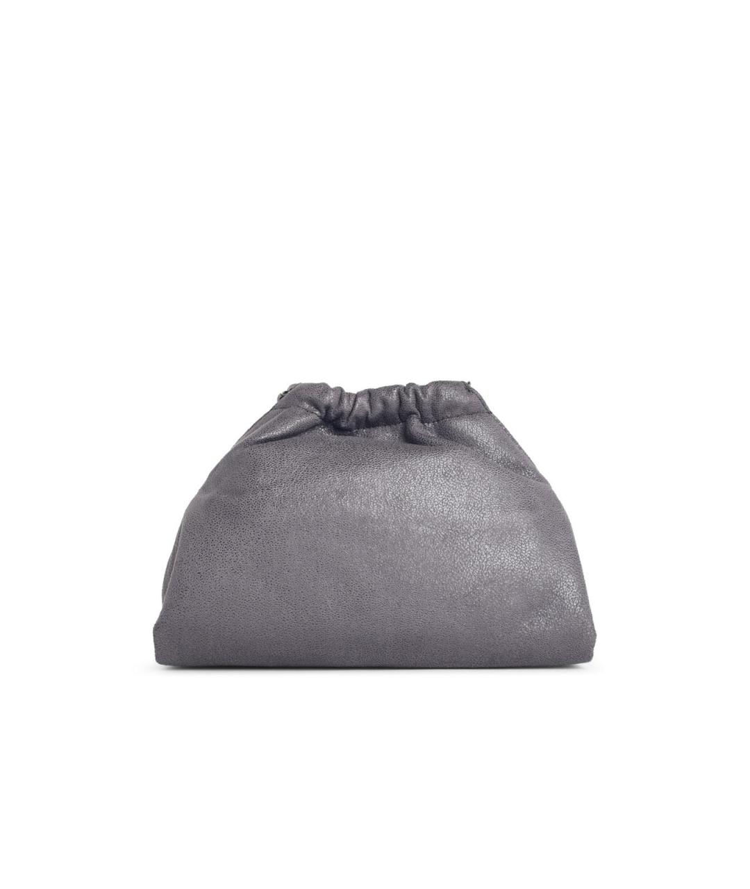 STELLA MCCARTNEY Серая синтетическая сумка через плечо, фото 3