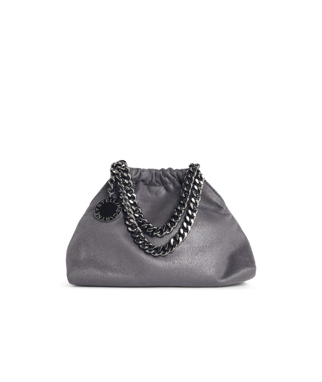 STELLA MCCARTNEY Серая синтетическая сумка через плечо, фото 1