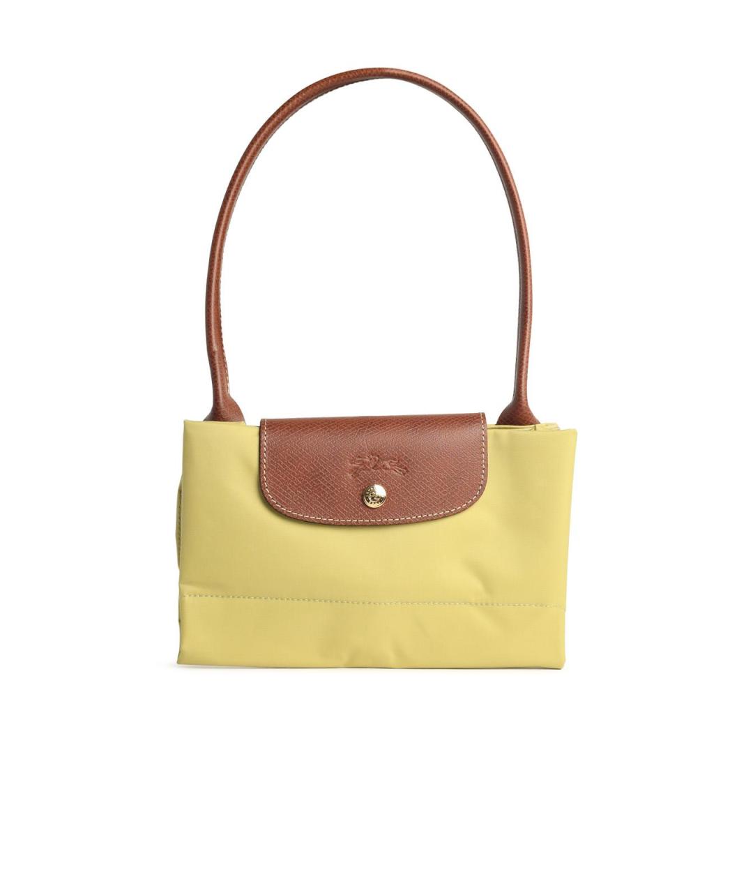 LONGCHAMP Зеленая синтетическая сумка тоут, фото 1