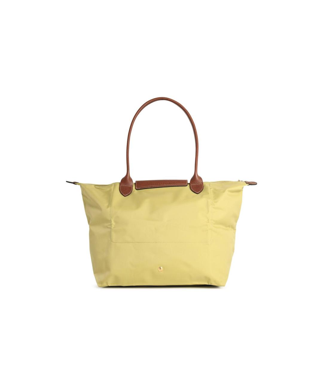LONGCHAMP Зеленая синтетическая сумка тоут, фото 3