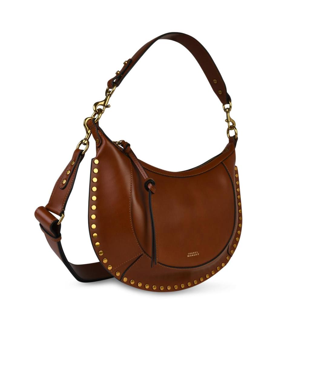 ISABEL MARANT Коричневая кожаная сумка через плечо, фото 2