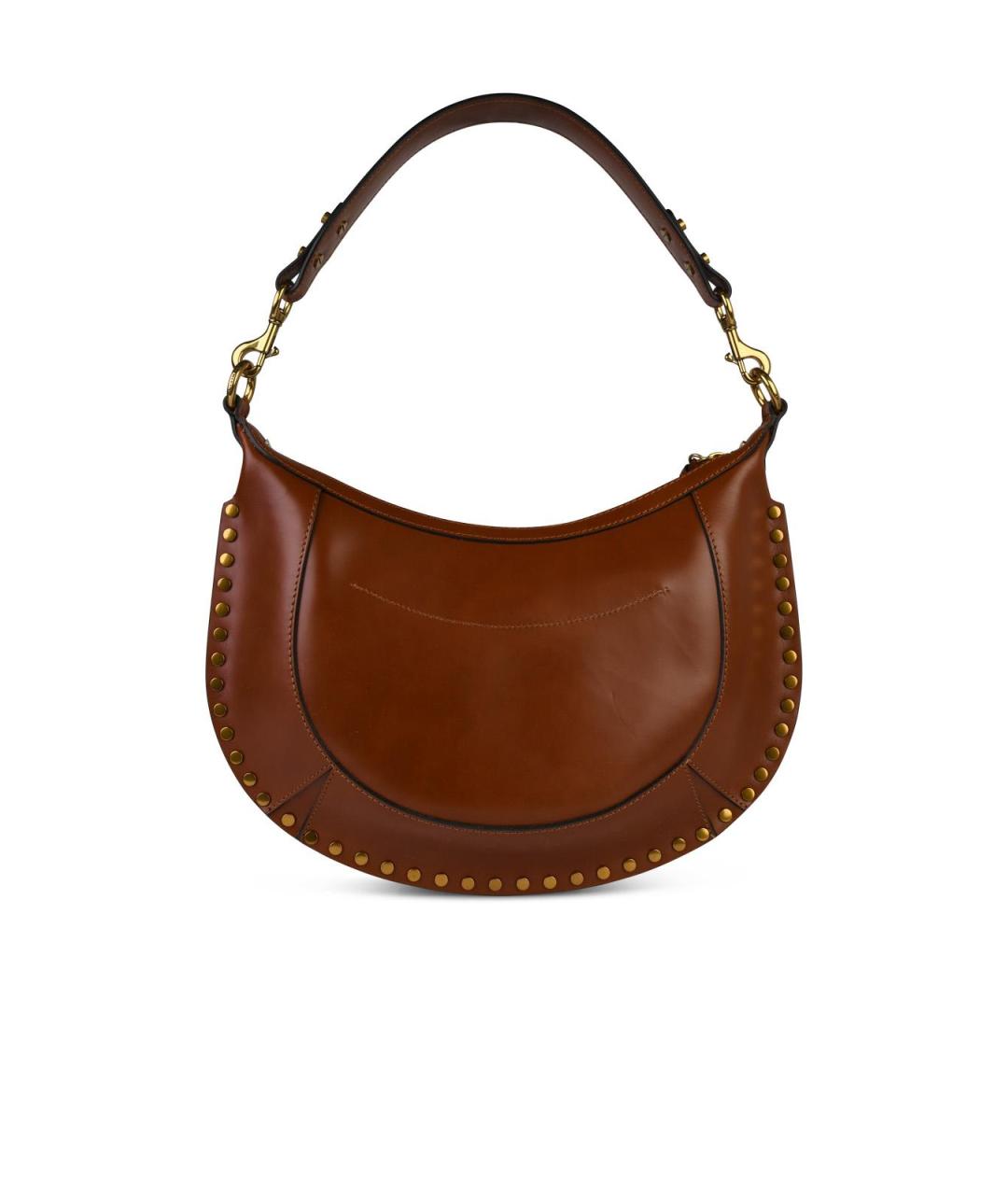 ISABEL MARANT Коричневая кожаная сумка через плечо, фото 3